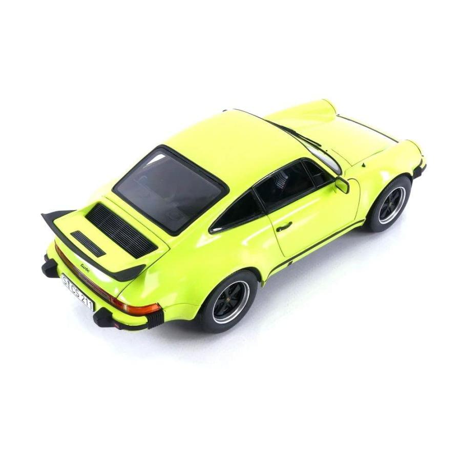 ノレブ 1/18 ポルシェ 911 ターボ 3.0 1976 ライトグリーン 完成品｜tactshop｜05