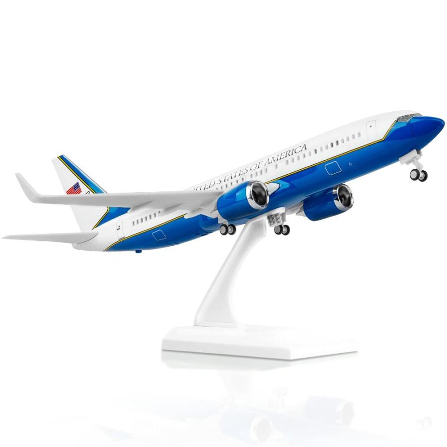 Joylluoan 1:130 モデル AirForceOne 737 飛行機 合金 ダイキャスト