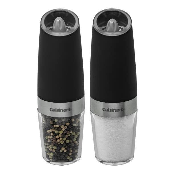 Cuisinart CSS2424 Gravity Salt and Pepper Spice Mill with Blue LED
