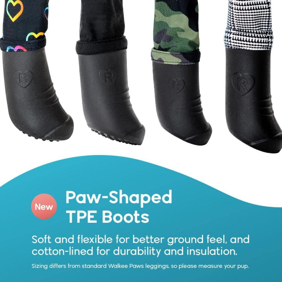 Walkee Paws New Deluxe Easy-On Dog Boot Leggings, Seen on Shark Tank, Prote｜tactshop｜03