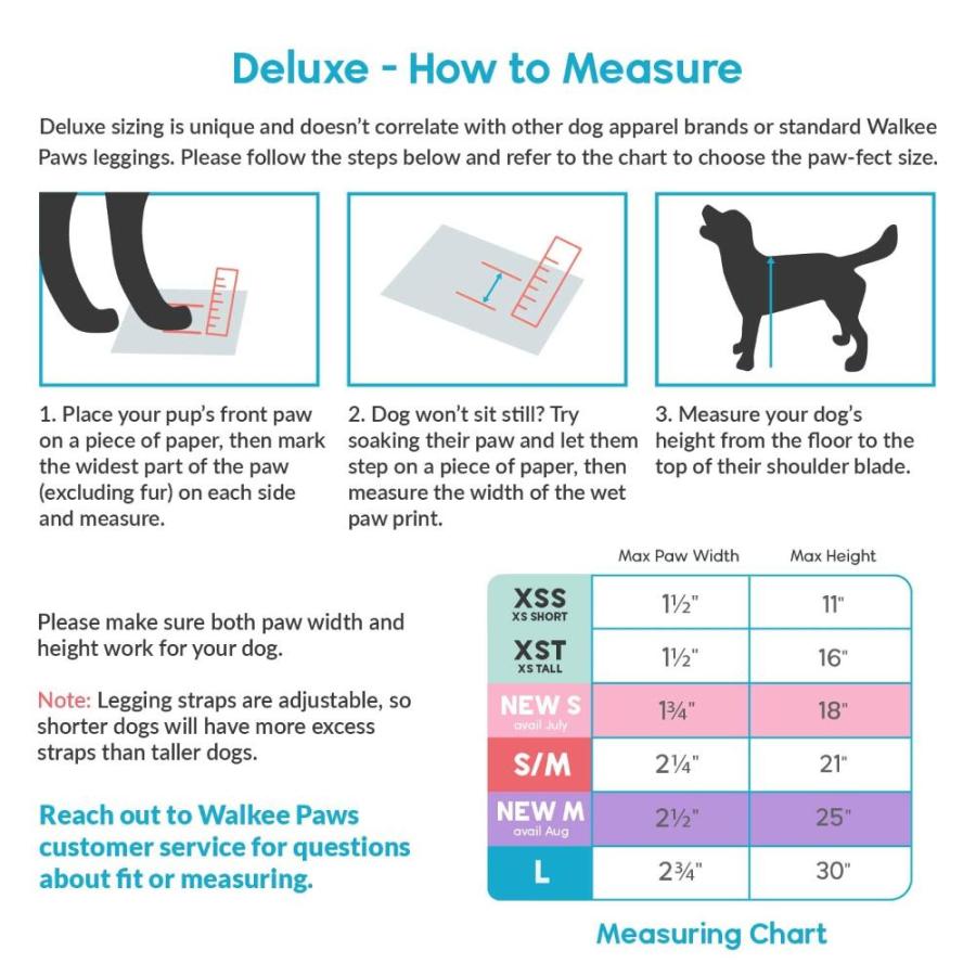Walkee Paws New Deluxe Easy-On Dog Boot Leggings, Seen on Shark Tank, Prote｜tactshop｜04