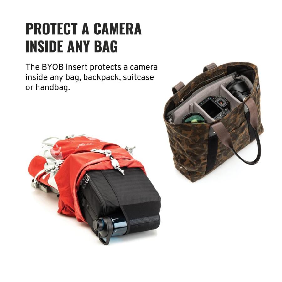 Tenba BYOB 13 Camera Insert - Turns any bag into a camera bag for DSLR and｜tactshop｜03