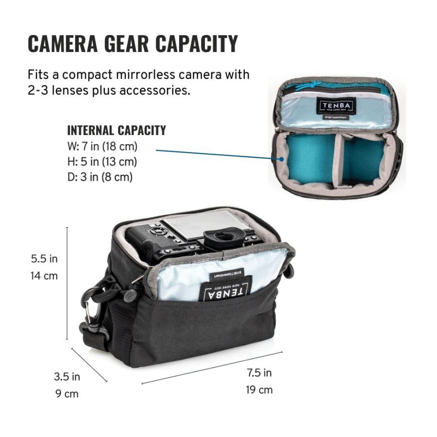 可愛いクリスマスツリーやギフトが！ Tenba BYOB 7 Camera Insert - Turns any bag into a camera bag for DSLR and M