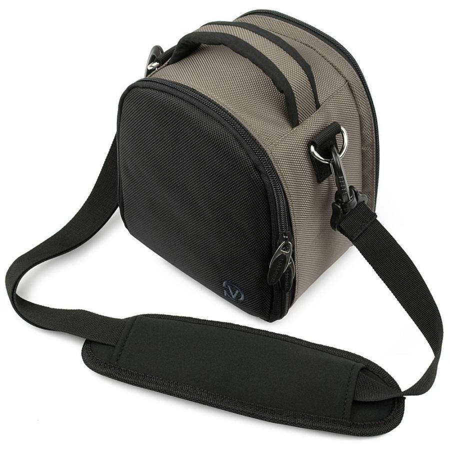 倉庫直送 Laurel Silver Compact Entry Level DSLR & SLR Camera Bag for: EOS Rebel T3，