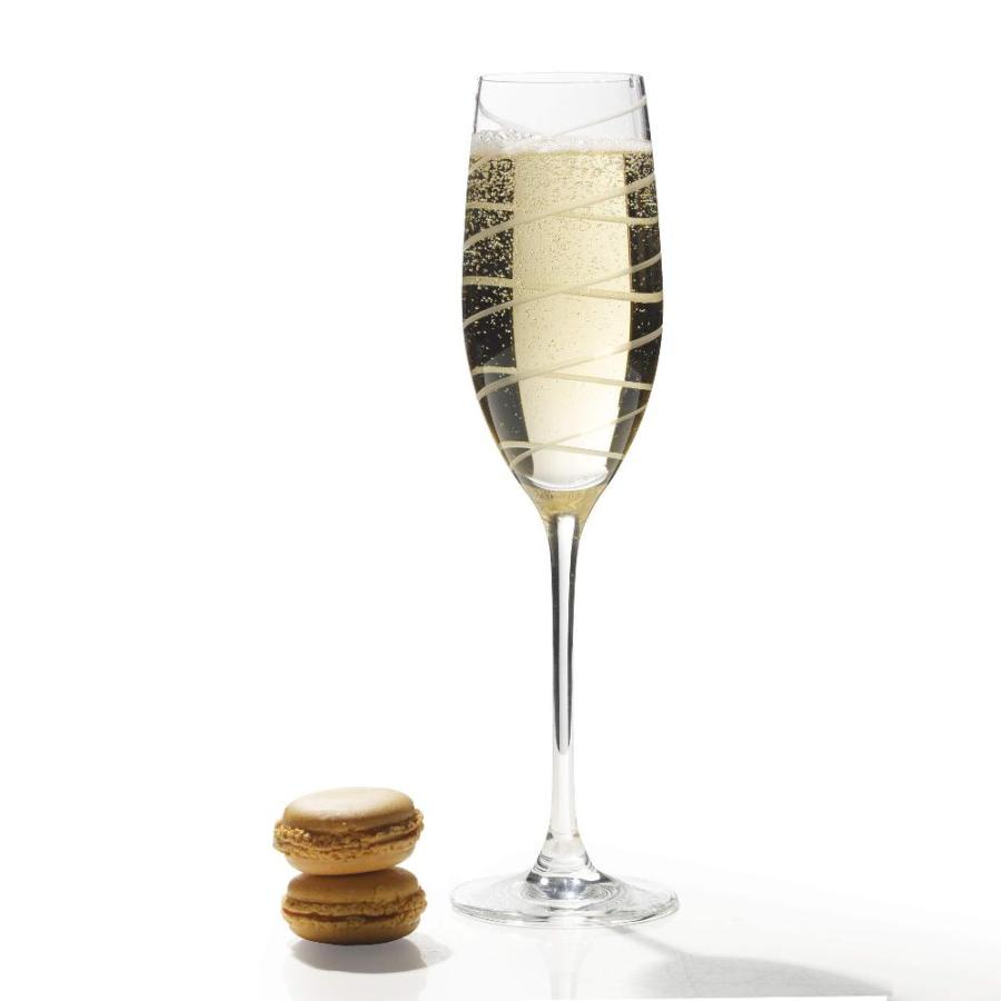 大きな割引 Mikasa Cheers Champagne Flutes， Set of 4 by Mikasa