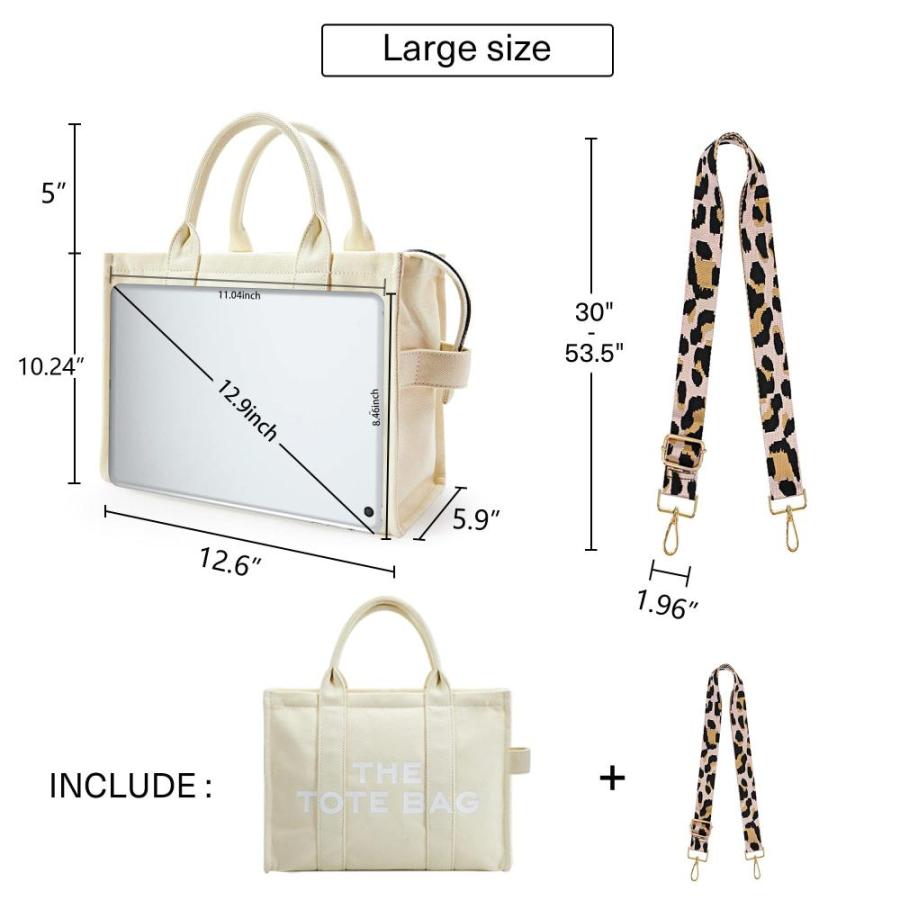 半額クーポン配布中 Fancy Forest The Tote Bag for Women with Zipper， Large/Medium/Small Size， C