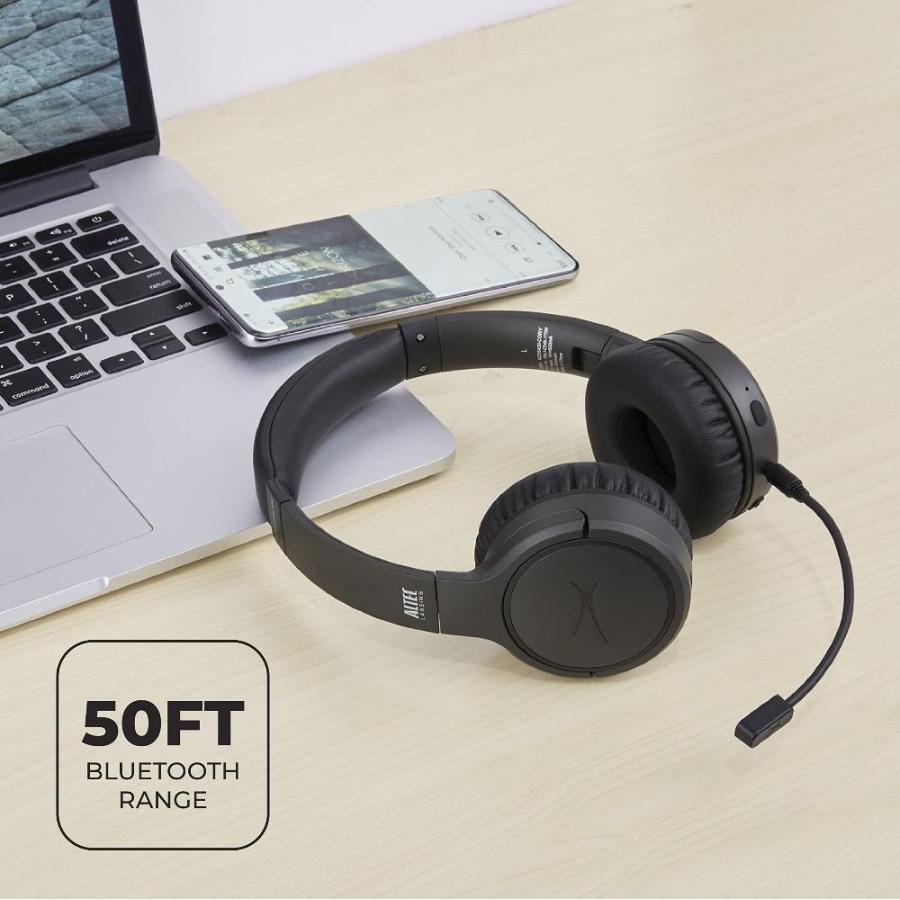 専門に取り扱う店 Altec Lansing Nanophones ANC Bluetooth Wireless Active Noise Cancelling Hea