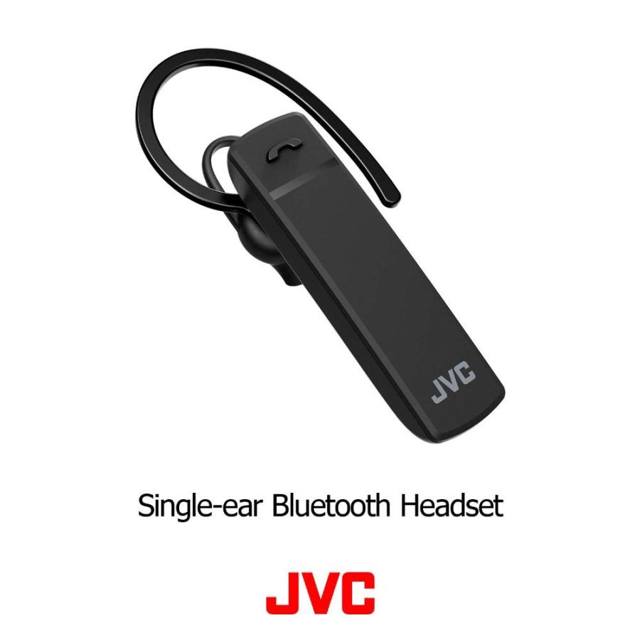 JVC HAC300 Premium Sound Bluetooth Single Earphone - Mic (Black)｜tactshop｜02