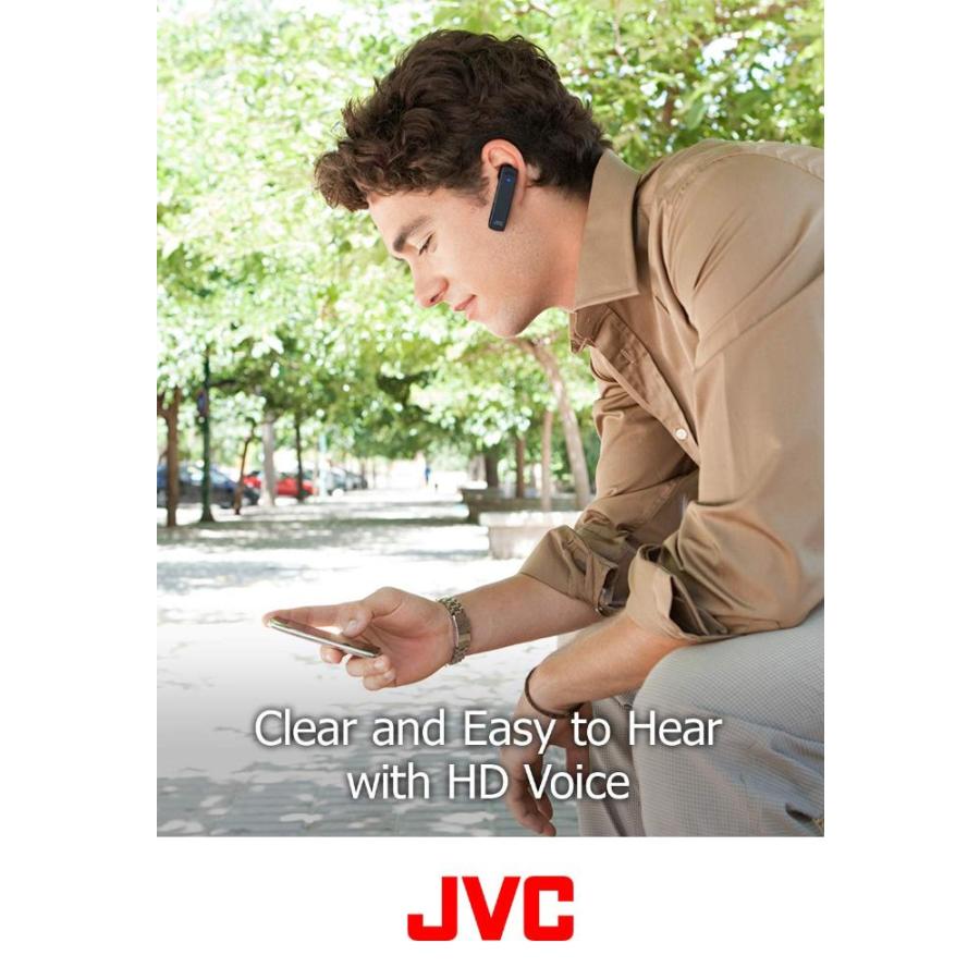 JVC HAC300 Premium Sound Bluetooth Single Earphone - Mic (Black)｜tactshop｜03