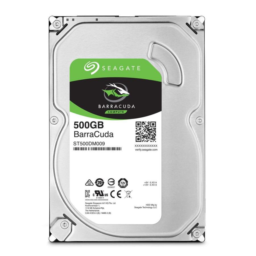Seagate BarraCuda 500GB Internal Hard Drive HDD ? 3.5 Inch SATA 6 Gb/s 7200｜tactshop｜02