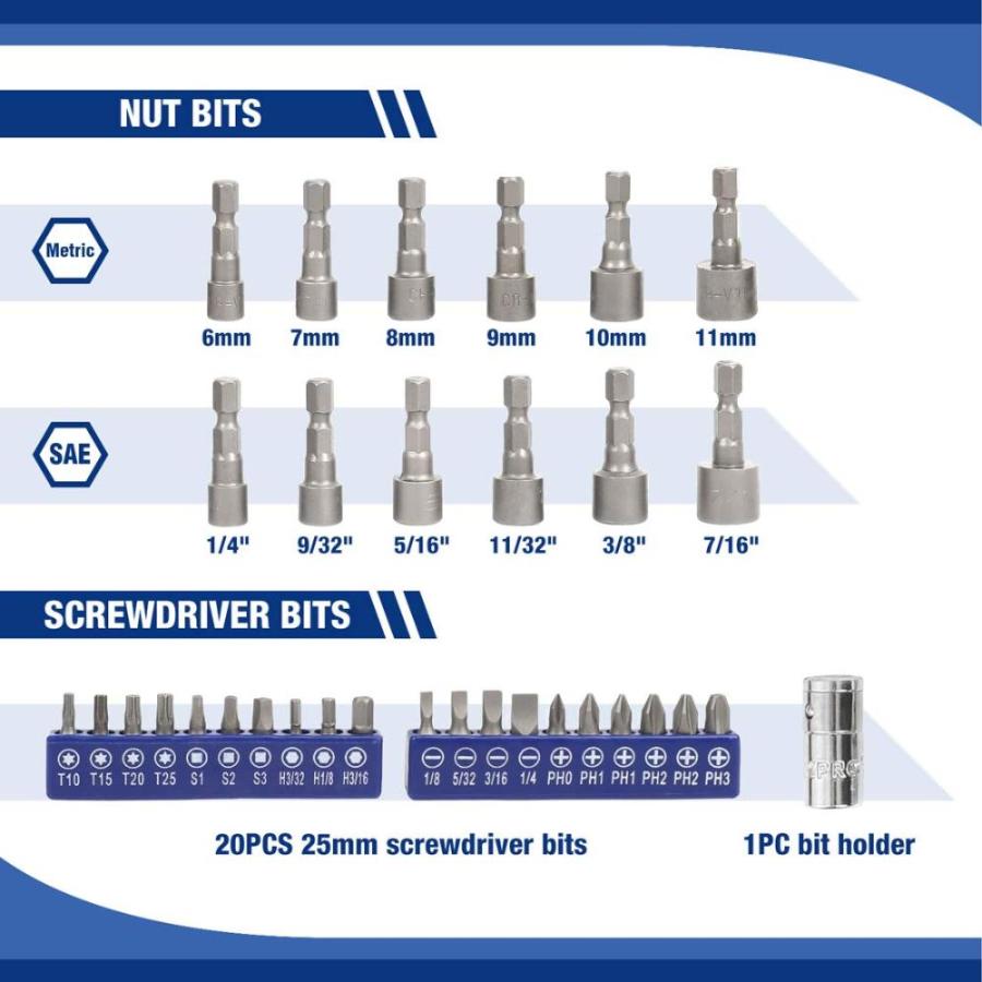 美しい商品価格 WORKPRO 70-Piece 1/4 Drive Socket Set with Quick-Release Ratchet， Metric a