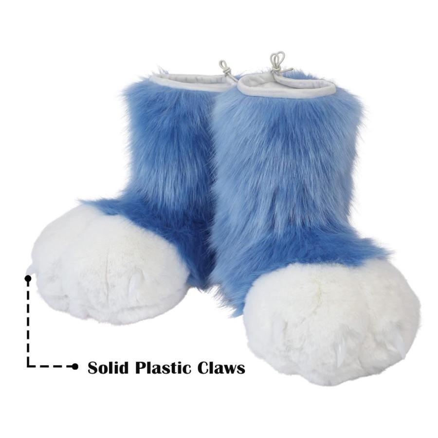 BNLIDES Cosplay Animal Cat Wolf Dog Fox Fursuit Feet Paw Claw Shoes Furry B｜tactshop｜02
