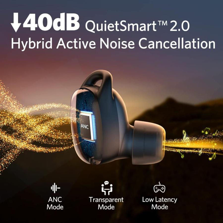 ふじみ野立てこもり EarFun Free Pro 2 Wireless Earbuds， Hybrid Active Noise Cancelling Earbuds，