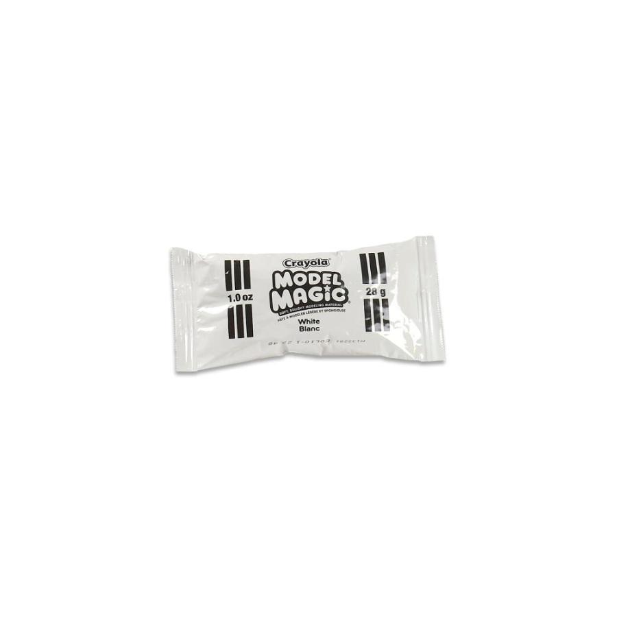 海外最新 Model Magic Modeling Compound， 1 oz each packet， White， 75 oz