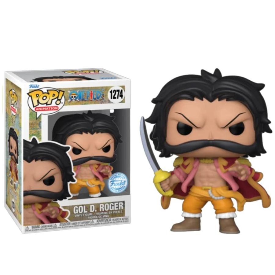 Funko Pop Animation: One Piece - GOL D. Roger Non-Chase Version Vinyl Multi｜tactshop｜02