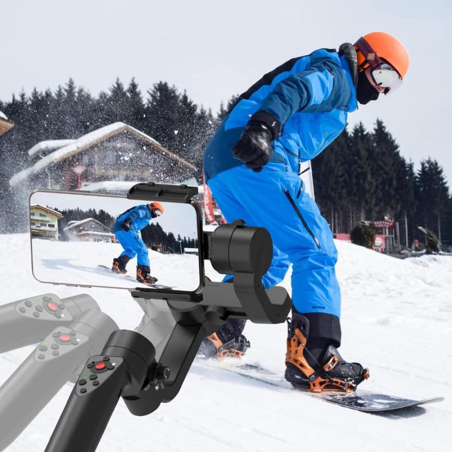 3-Axis Mini Handheld Gimbal Stabilizer for iOS & Android - Foldable Pocket｜tactshop｜05