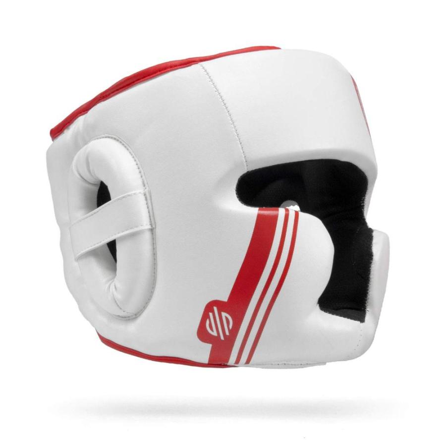 (S/M, White/Red) - Sanabul Core Series Boxing MMA Kickboxing Head Gear｜tactshop｜04
