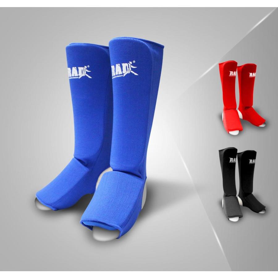 (Medium) - RAD MMA Shin Instep Foam Pad Support Boxing Leg Guards Foot Prot｜tactshop｜02