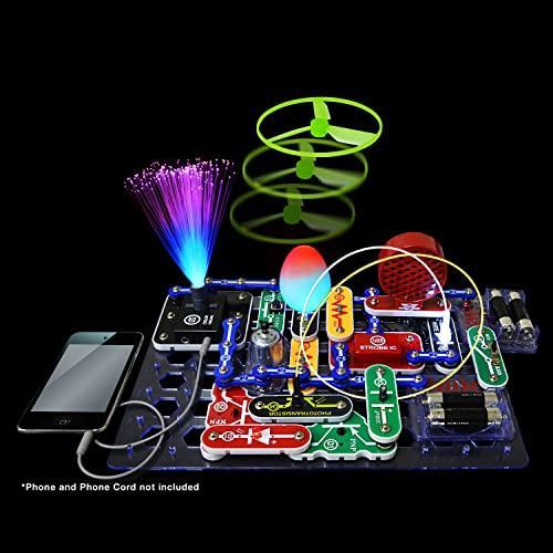 売り切り御免！ Snap Circuits LIGHT 電子機器探検キット | 175以上のエキサイティングなSTEMプロジェクト | フルカラープロジェクトマニュア