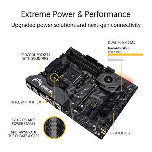 ASUS AMD X570 搭載 AM4 対応 マザーボード TUF GAMING X570-PLUS (WI-FI)ATX｜tactshop｜03