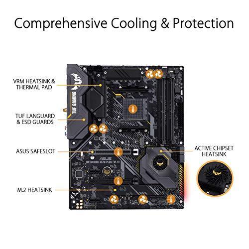 ASUS AMD X570 搭載 AM4 対応 マザーボード TUF GAMING X570-PLUS (WI-FI)ATX｜tactshop｜04