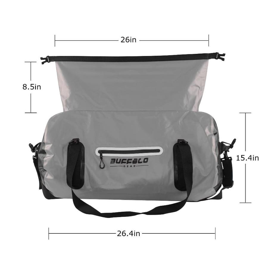 Buffalo Gear Dry Bag 40L 60L 80L Waterproof Travel Duffel Bag Heavy Duty Ba｜tactshop｜02