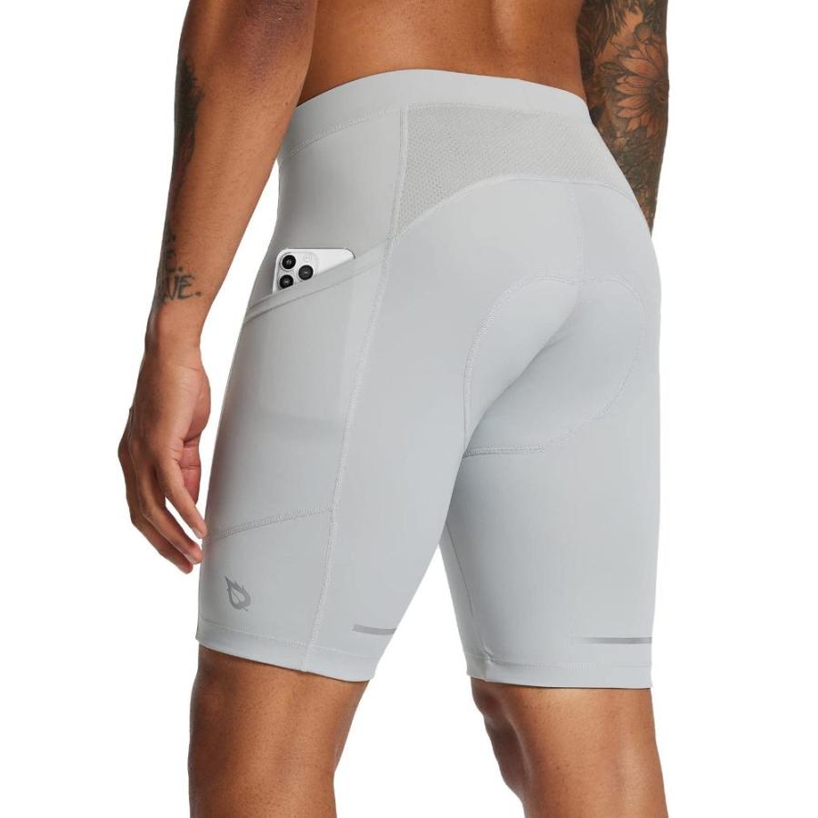 BALEAF Mens Cycling Shorts 4D Padded Bike Shorts MTB Liner Bicycle Road