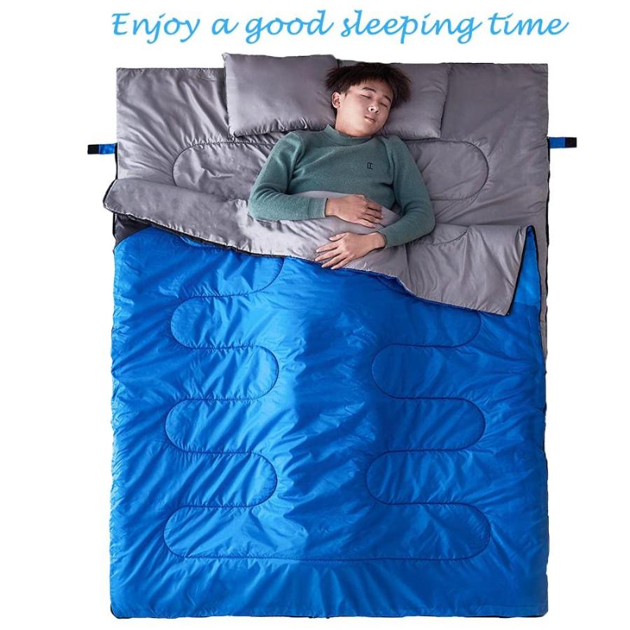 Envelope Sleeping Bag - Sleeping Bags for Adults Kids Boys Girls Backpackin｜tactshop｜05