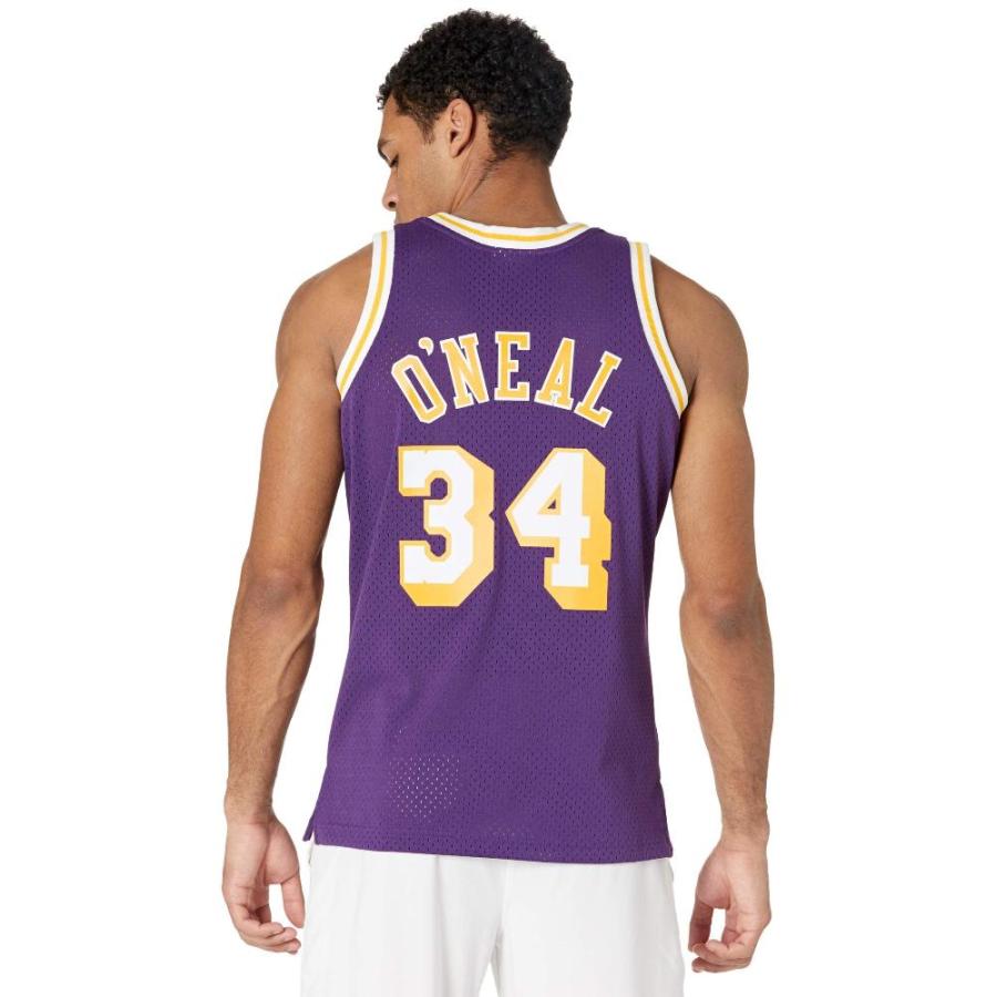 販売値下げ Mitchell & Ness NBA Swingman Road Jersey Lakers 96 Shaquille O´Neal Purple
