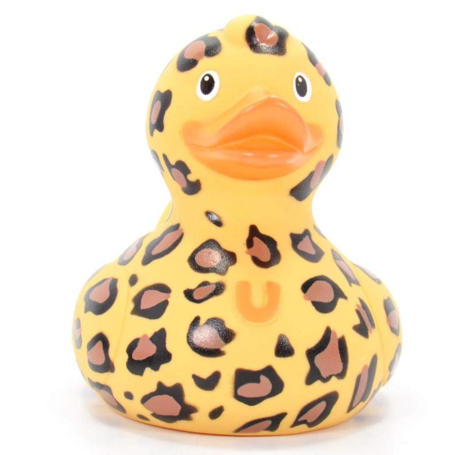 Leopard Rubber Duck Bath Toy by Bud Ducks | Elegant Gift Packaging - "Let's｜tactshop｜03
