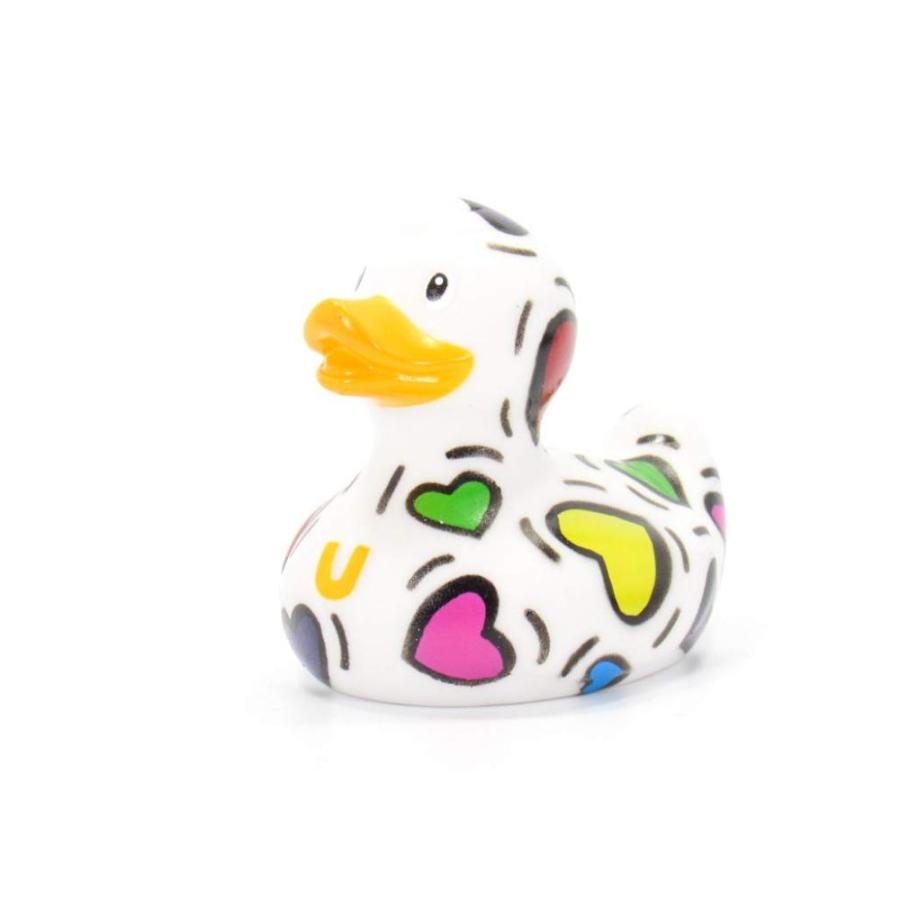 Pop Heart (mini) Rubber Duck by Bud Ducks | Elegant Gift Ready Packaging -｜tactshop｜04