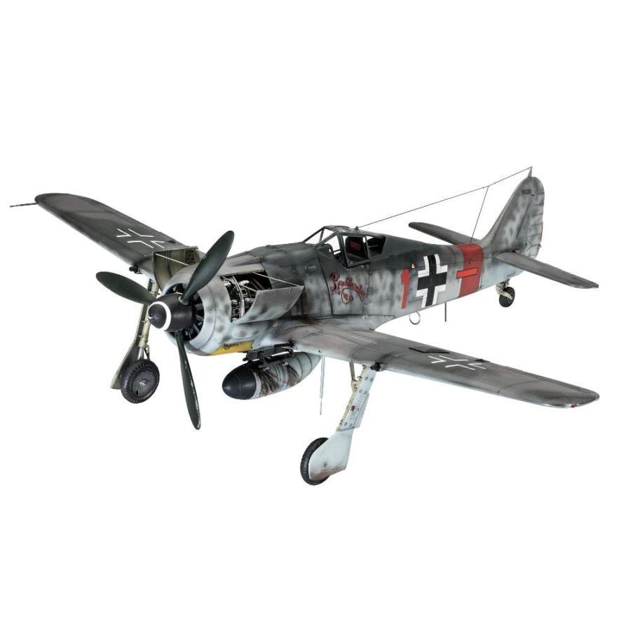 ドイツレベル 1/32 ドイツ空軍 フォッケウルフ Fw190A-8 シュトゥルムボック プラモデル 03874｜tactshop｜02