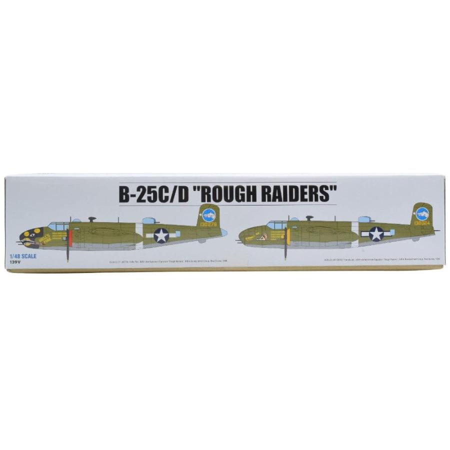 新品・国内正規品 Premium Hobbies B-25C/D Rough Raiders 1:48 Plastic Model Airplane Kit 139V