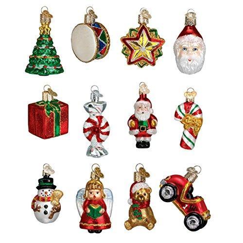 Old World Christmas Mini Glass Blown Ornament Set｜tactshop｜02