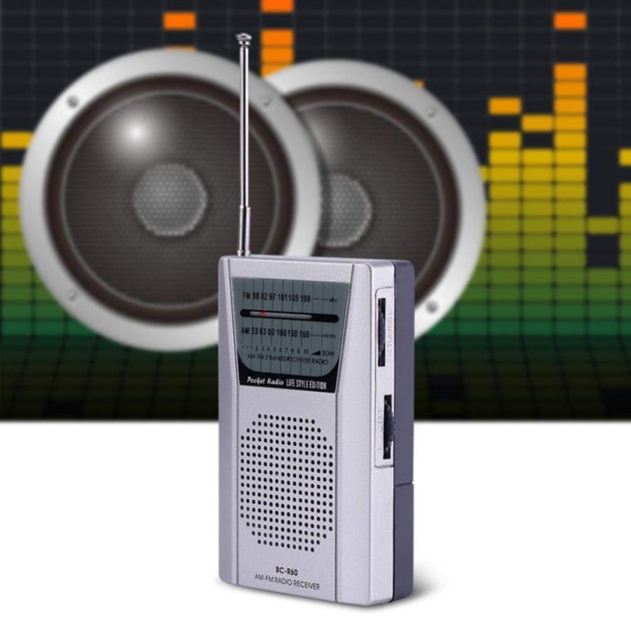 Mini Radio, Portable FM/AM World Receiver Built in Speaker Radio, Light Wei｜tactshop｜03