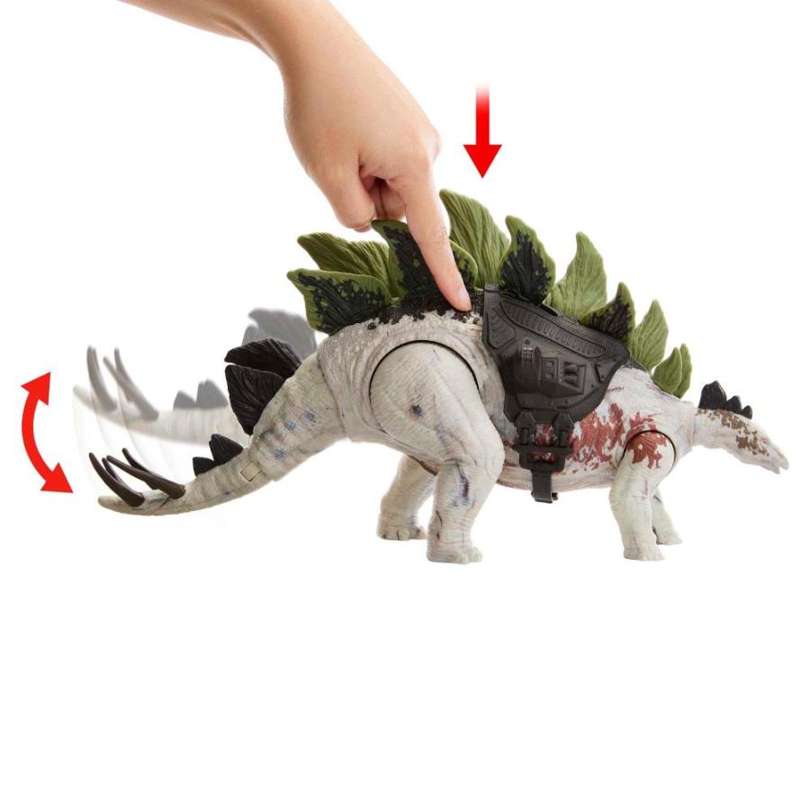 Mattel Jurassic World Dominion Gigantic Trackers Stegosaurus Action Figure｜tactshop｜03