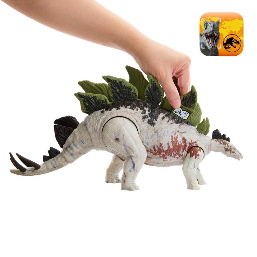 Mattel Jurassic World Dominion Gigantic Trackers Stegosaurus Action Figure｜tactshop｜05