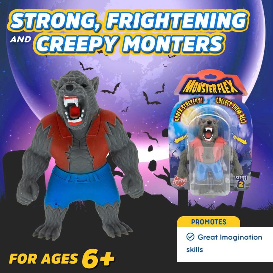 セール特価商品 Monster Flex Stretchy Toys For Boys and Girls - 14 Unique Spooky Stretch Mo
