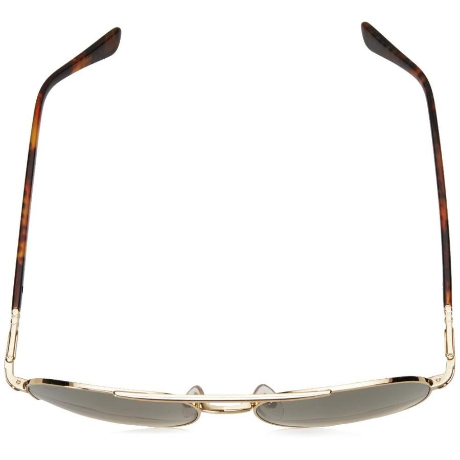 販売日本 Persol PO2477S Round Sunglasses， Gold/Clear Gradient Grey， 57 mm