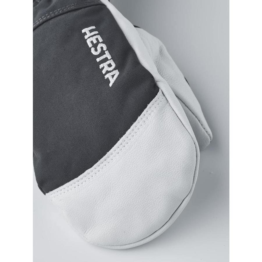 Hestra Army Leather Heli Ski Junior Mitt (Youth 4-13yrs) | Waterproof, Leat｜tactshop｜02