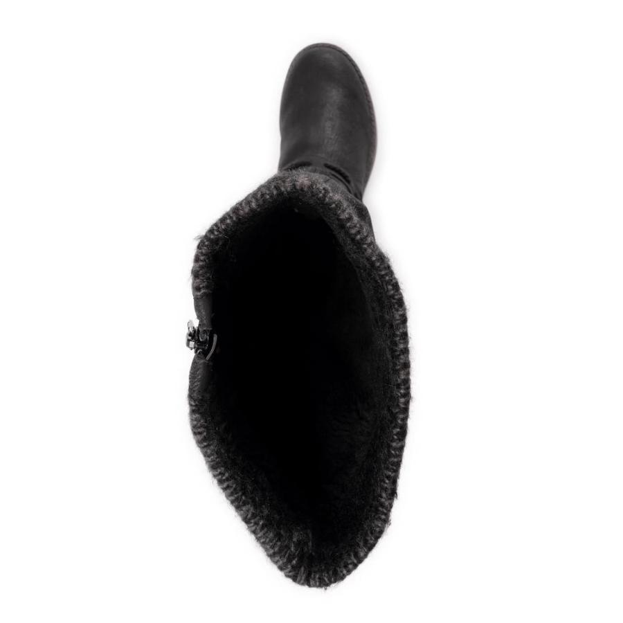 MUK LUKS LUKEES Women's Bianca Beverly Boots Fashion, Black, 7.5｜tactshop｜02