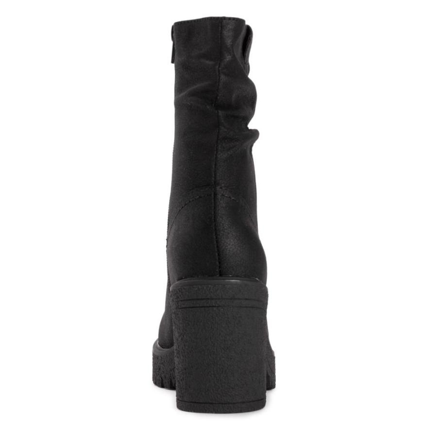 MUK LUKS Women's Riser Pop Boots, Black, 8.5｜tactshop｜03