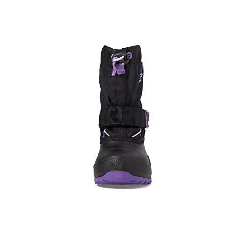 Kamik Girl's Snowfall P (Toddler/Little Kid/Big Kid) Black/Purple 4 Big Kid｜tactshop｜05