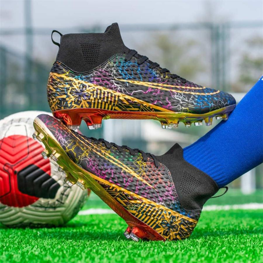 商品も通販 MEBAMY Mens Womens Cleats Soccer Shoes Youth Professional Turf Soccer Boots