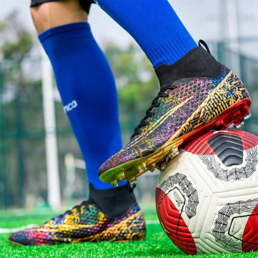 商品も通販 MEBAMY Mens Womens Cleats Soccer Shoes Youth Professional Turf Soccer Boots