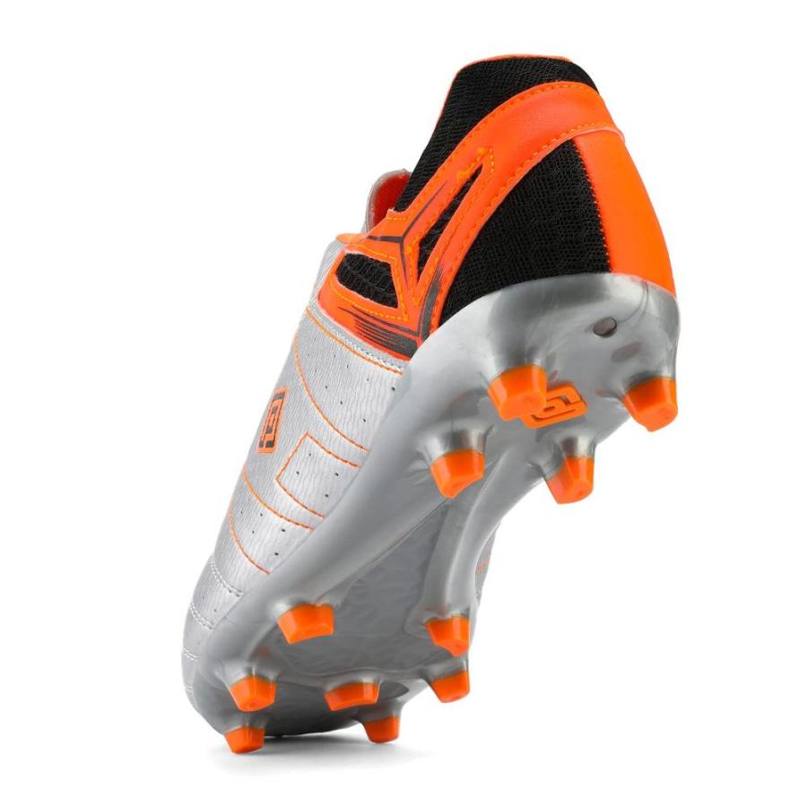 【お年玉セール特価】 DREAM PAIRS Mens Cleats Football Soccer Shoes， 471-silv-oran-blk - 10 (1604