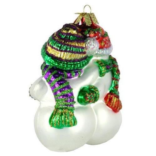 公式メーカー Old World Christmas Ornaments Best Friends Snowman Glass Blown Ornaments fo