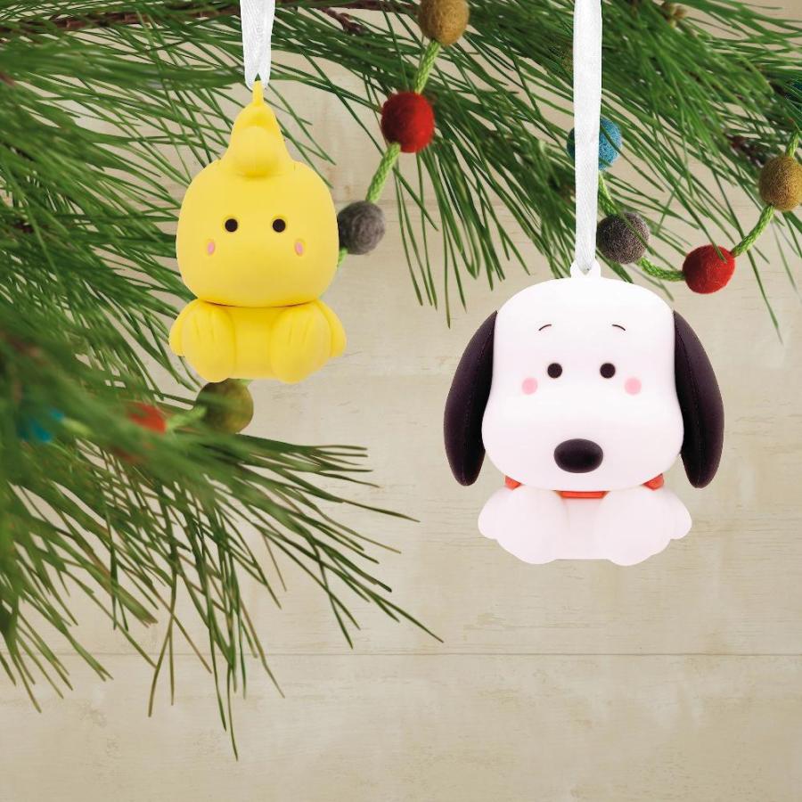 割引クーポン購入 Hallmark Better Together Snoopy and Woodstock Magnetic Christmas Ornaments