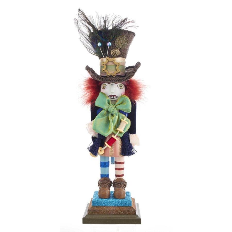 期間限定価格！ Kurt S. Adler， Inc. HA0381 Kurt Adler 18 Hollywood Mad Hatter Nutcracker，