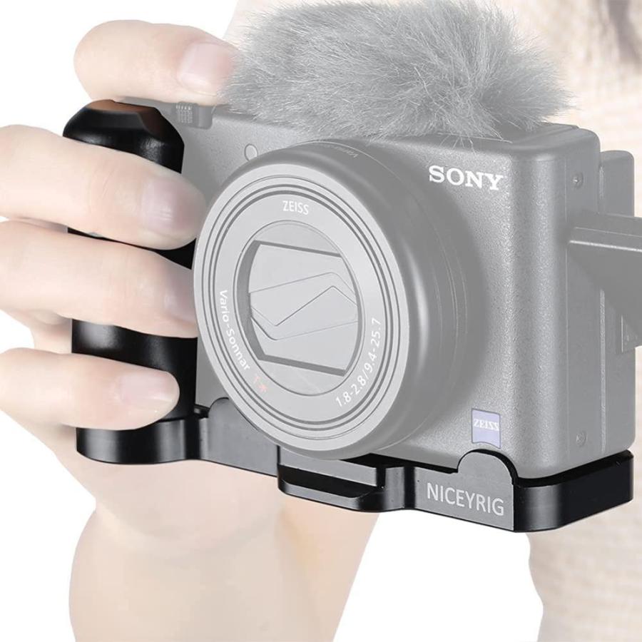当社の NICEYRIG Side Grip for Sony ZV-1 Vlog Vlogging 4K Camera， Extension Bracket